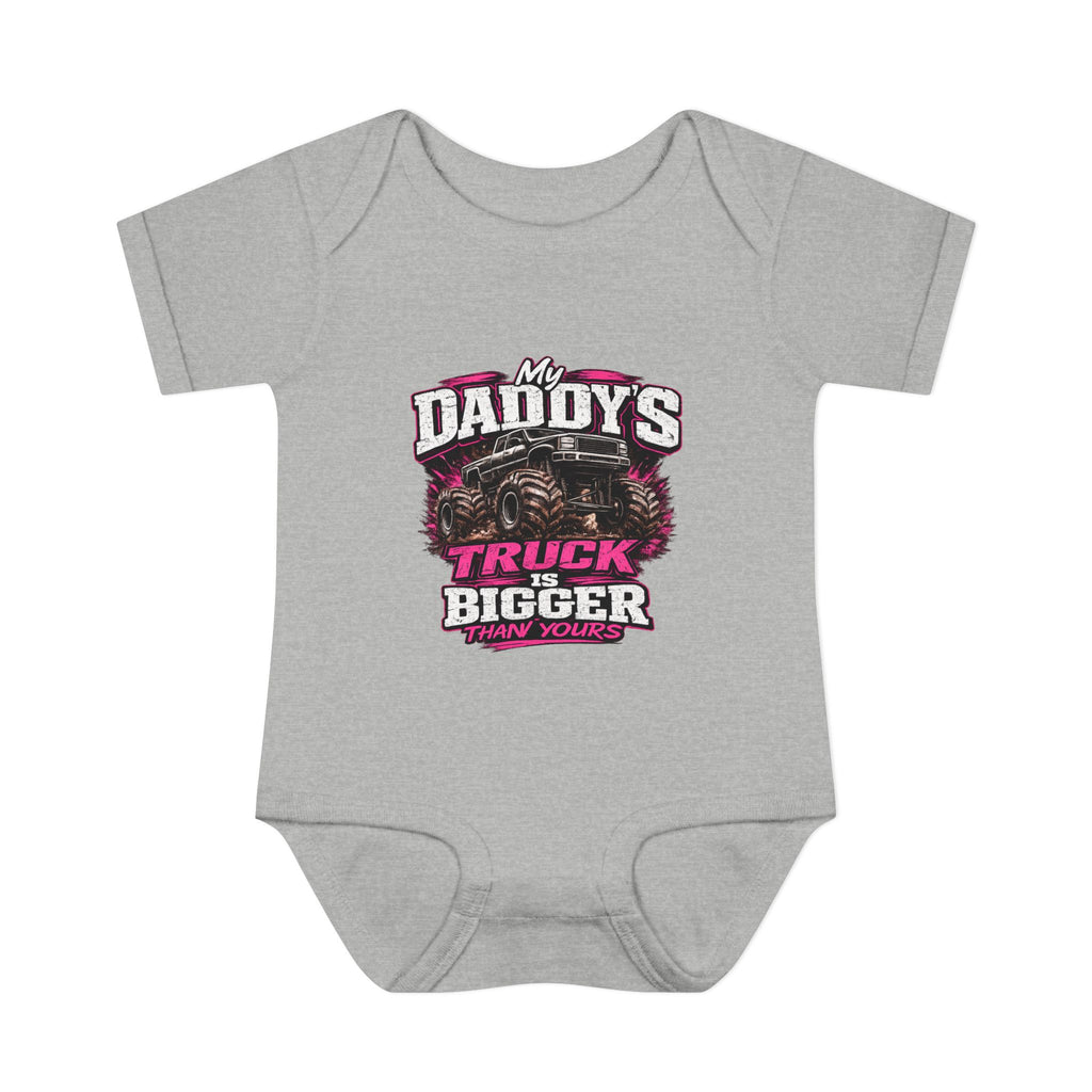 My Daddy's Truck Infant Baby Rib Bodysuit