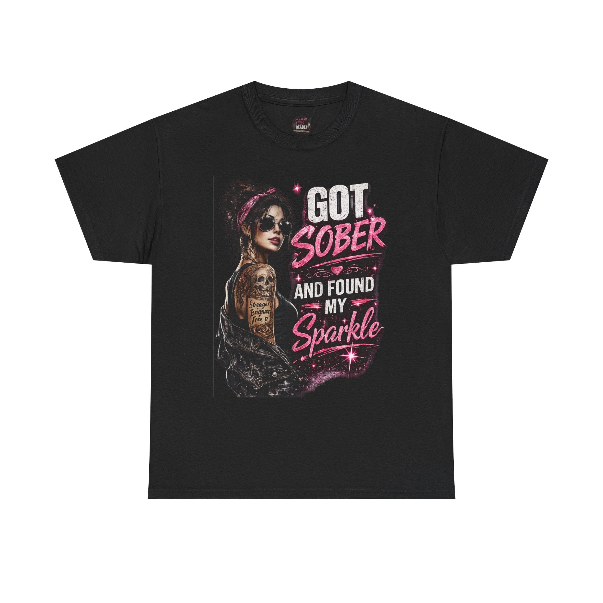 Got Sober Sparkle T-shirt