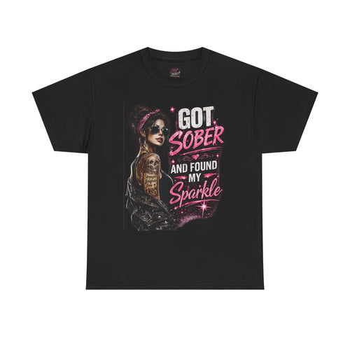Got Sober Sparkle T-shirt