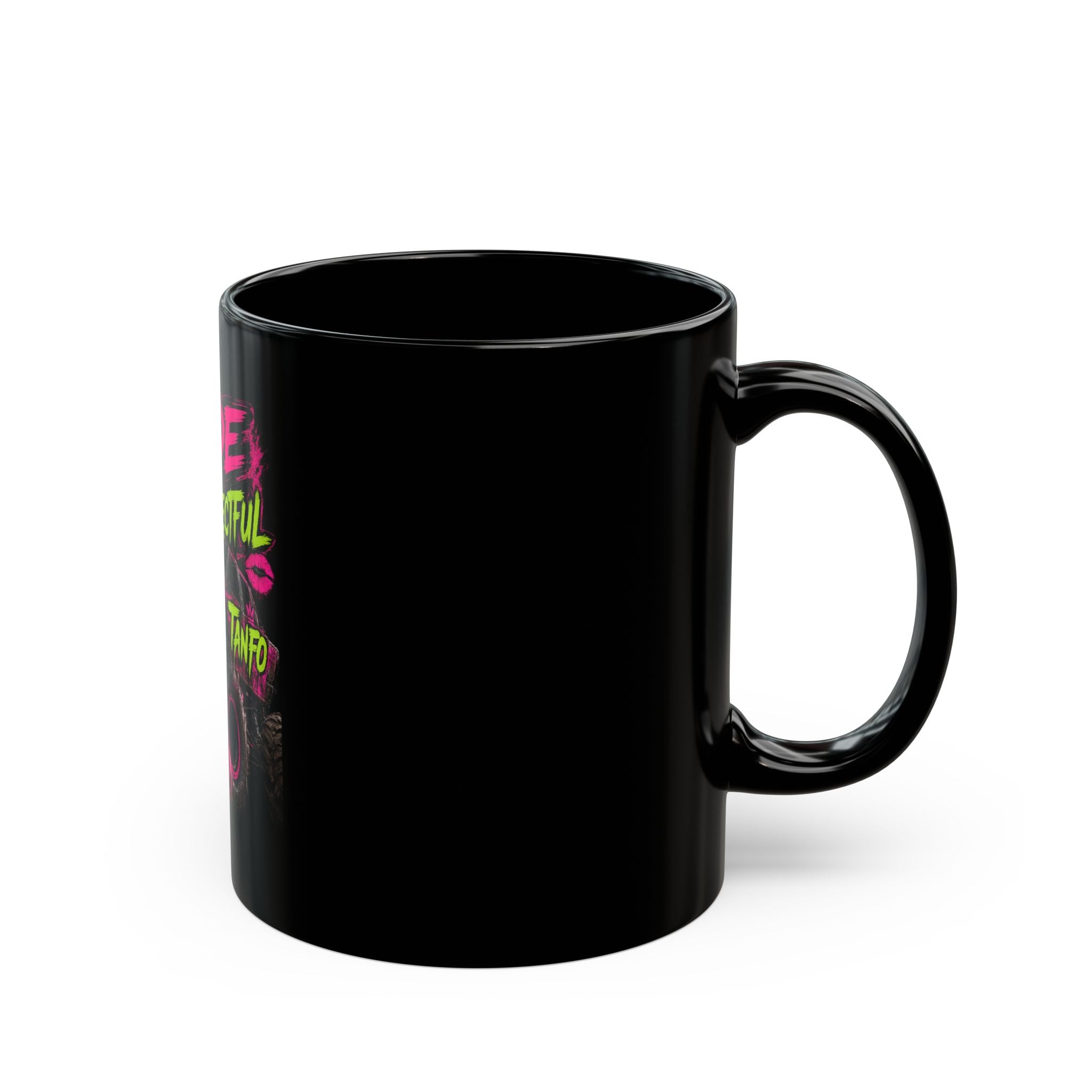 Rude and Disrespectful Black Mug (11oz, 15oz)