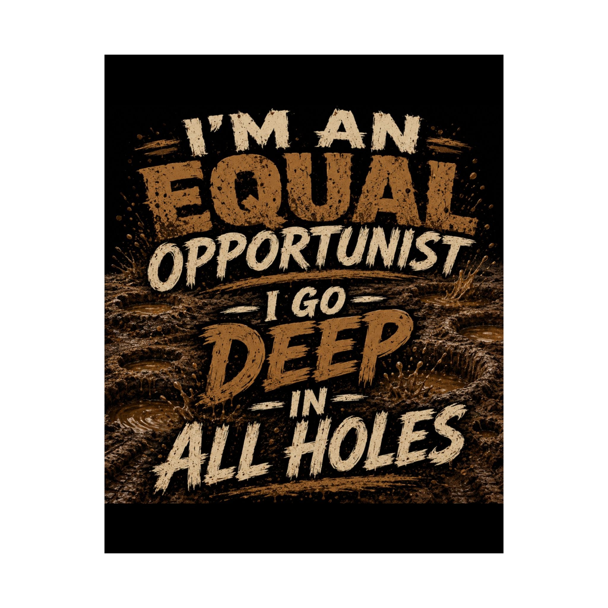 Equal Opportunist Matte Vertical Posters