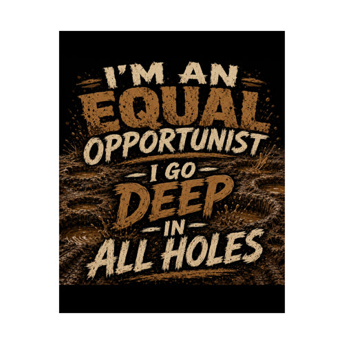 Equal Opportunist Matte Vertical Posters
