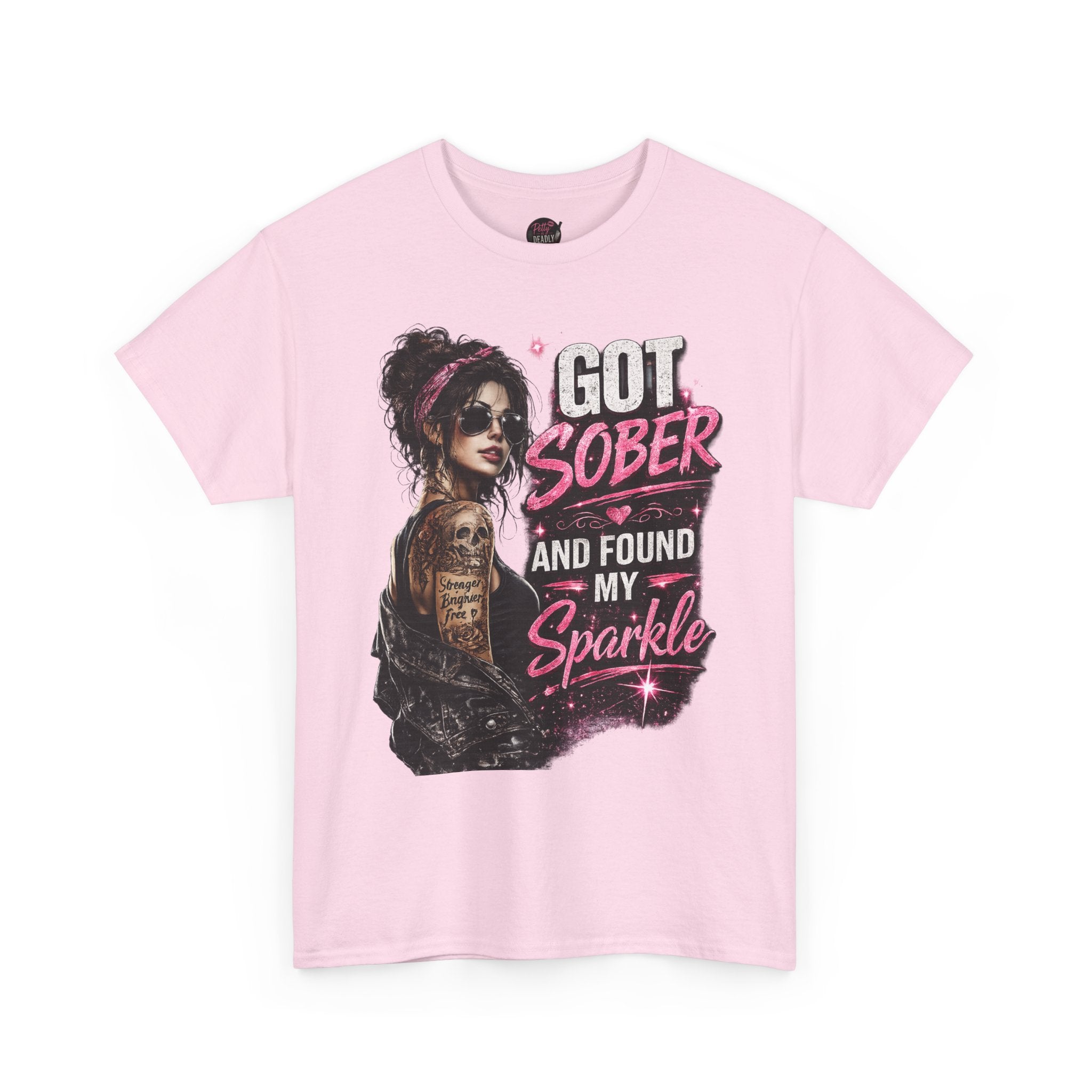 Got Sober Sparkle T-shirt