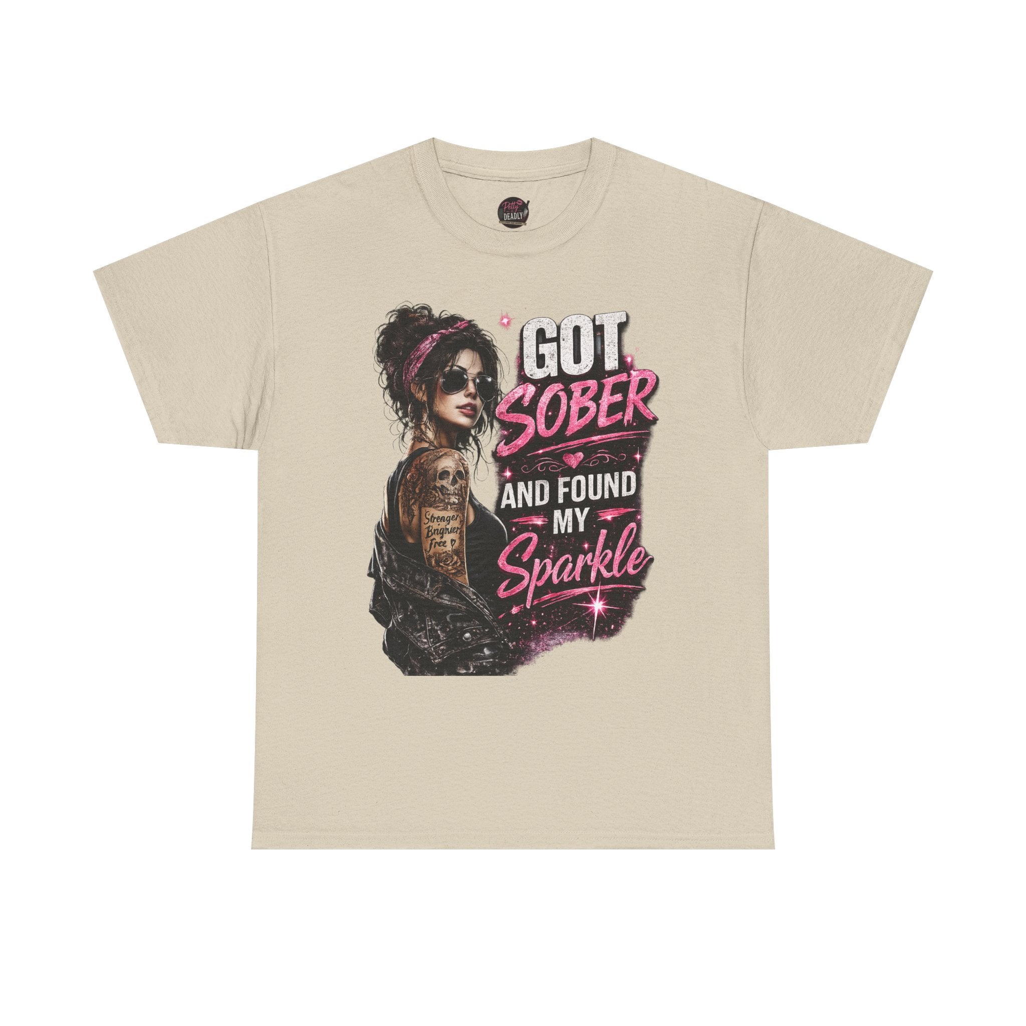 Got Sober Sparkle T-shirt