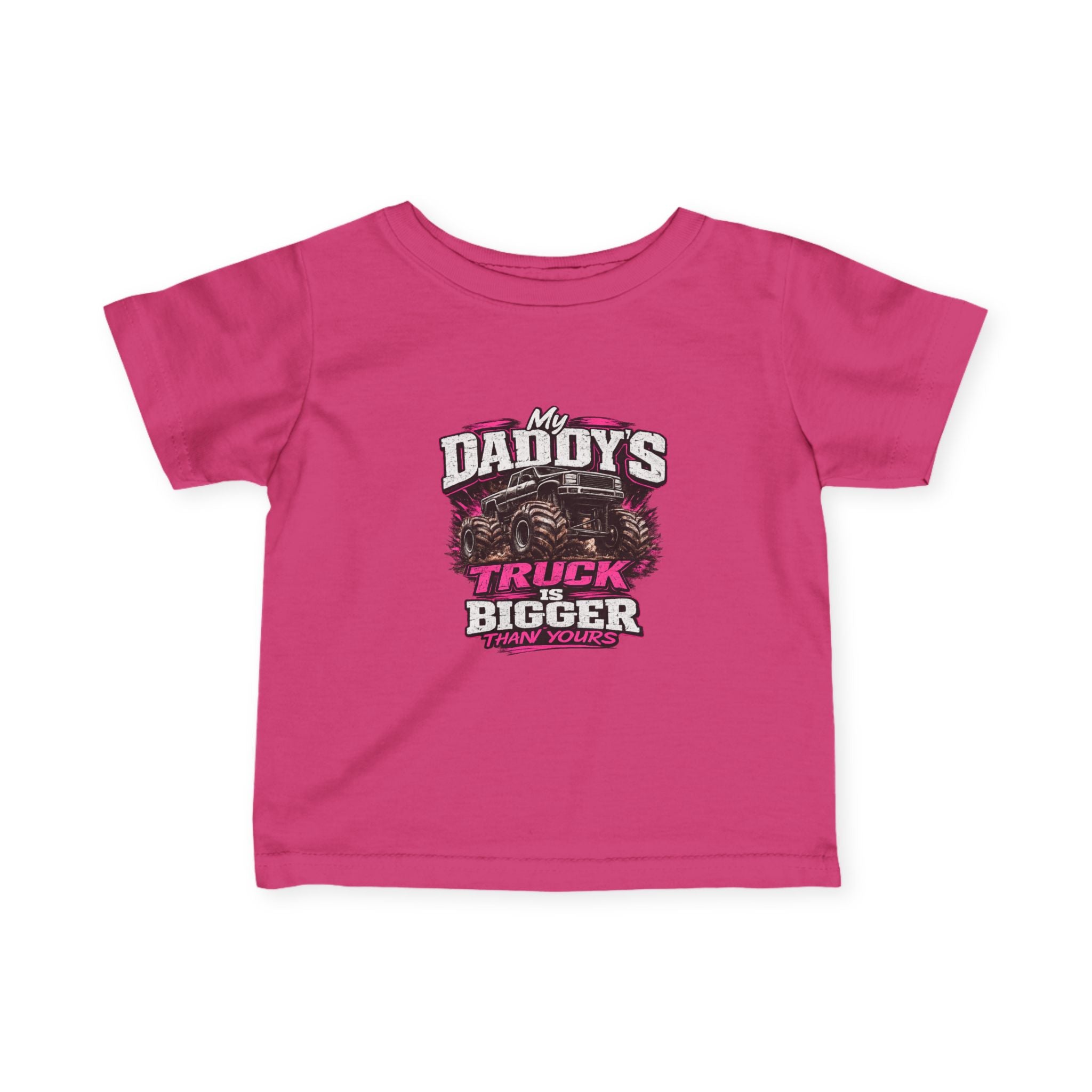 My Daddy's Truck Infant Fine Jersey Tee