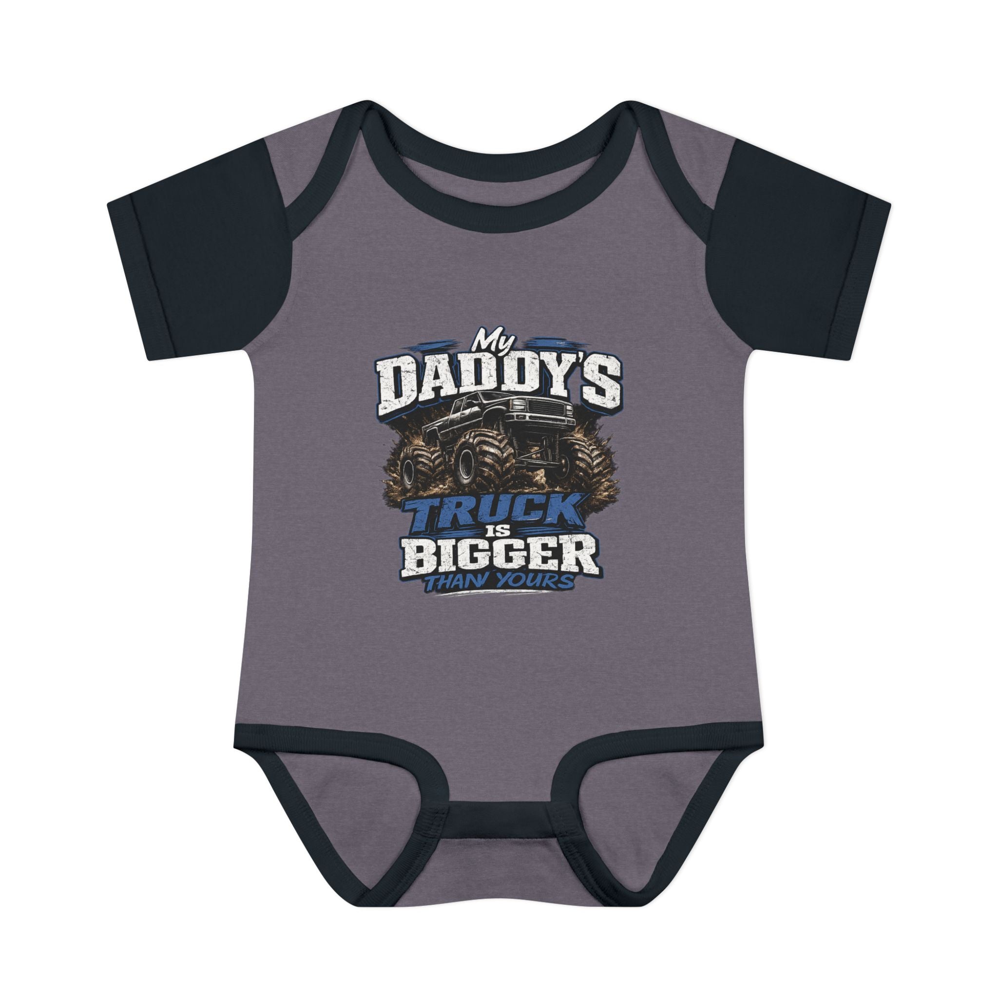 My Daddy's Truck Infant Baby Rib Bodysuit