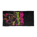 Rude and Disrespectful Beach Towel