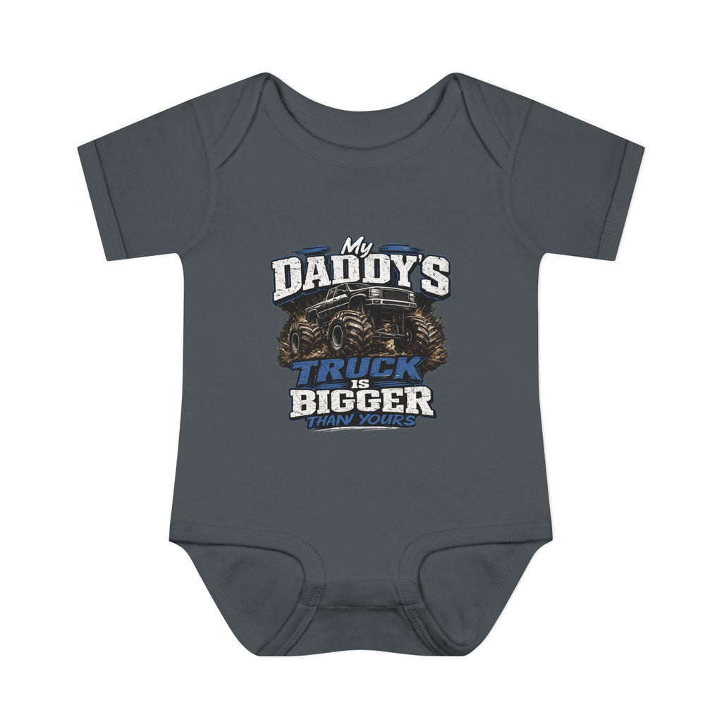 My Daddy's Truck Infant Baby Rib Bodysuit
