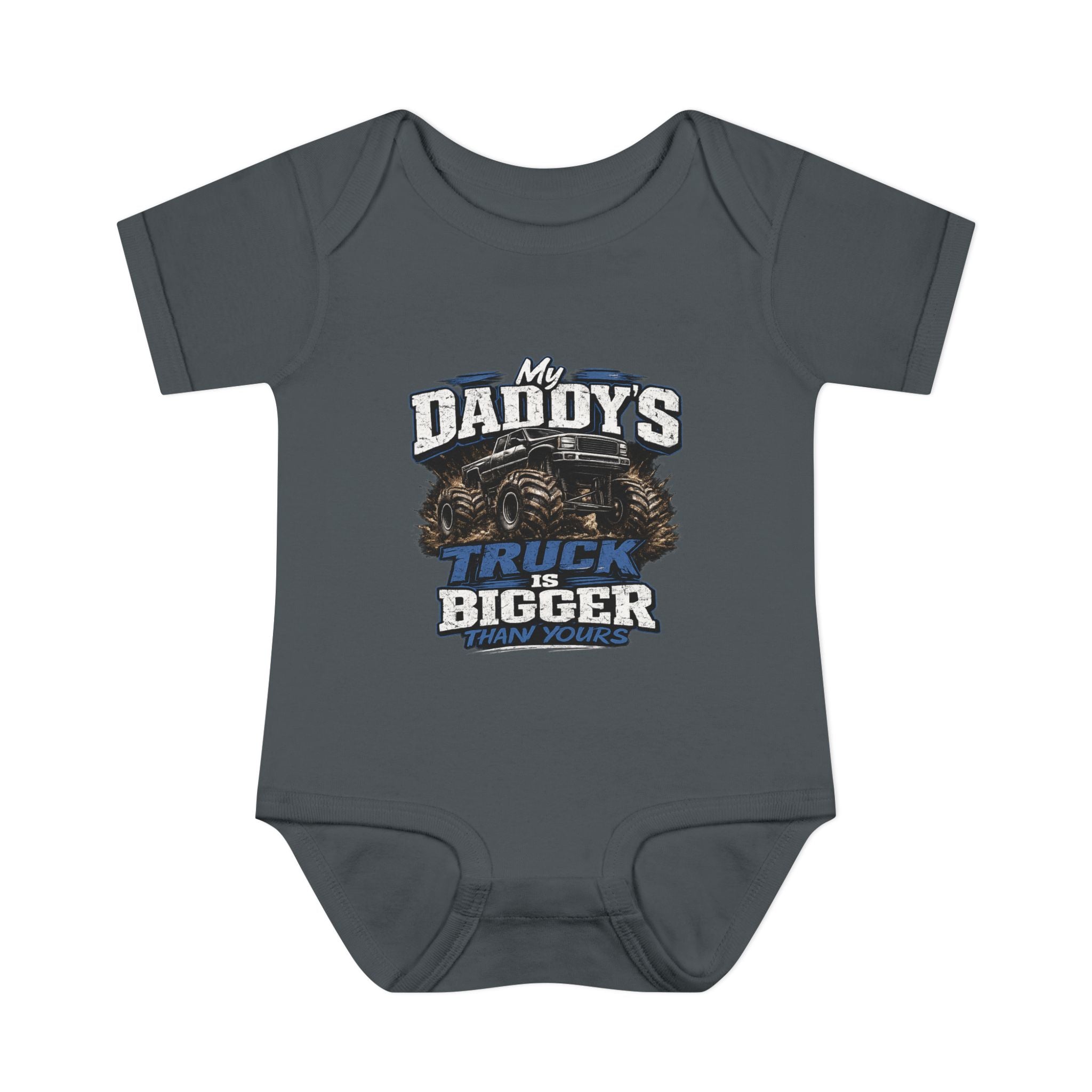 My Daddy's Truck Infant Baby Rib Bodysuit