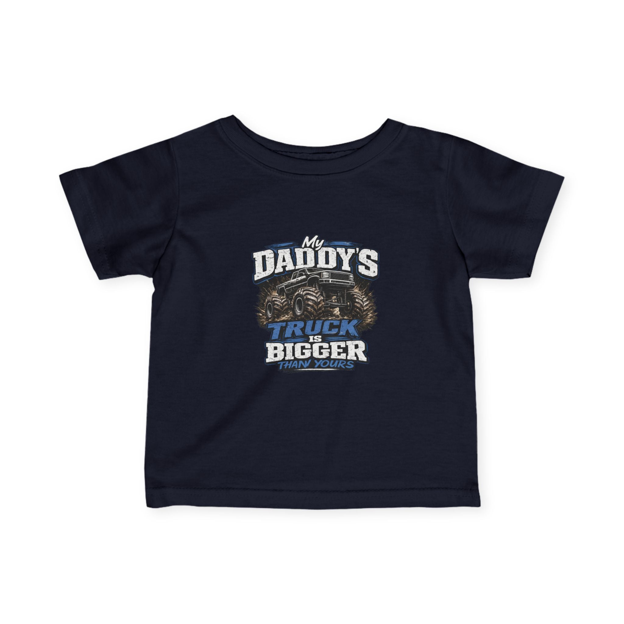 My Daddy's Truck Infant Fine Jersey Tee