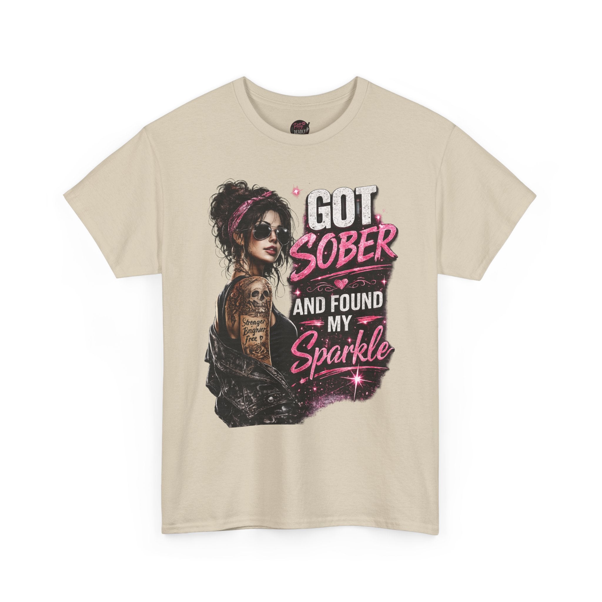 Got Sober Sparkle T-shirt