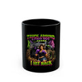 I Hit Back Black Mug (11oz, 15oz)