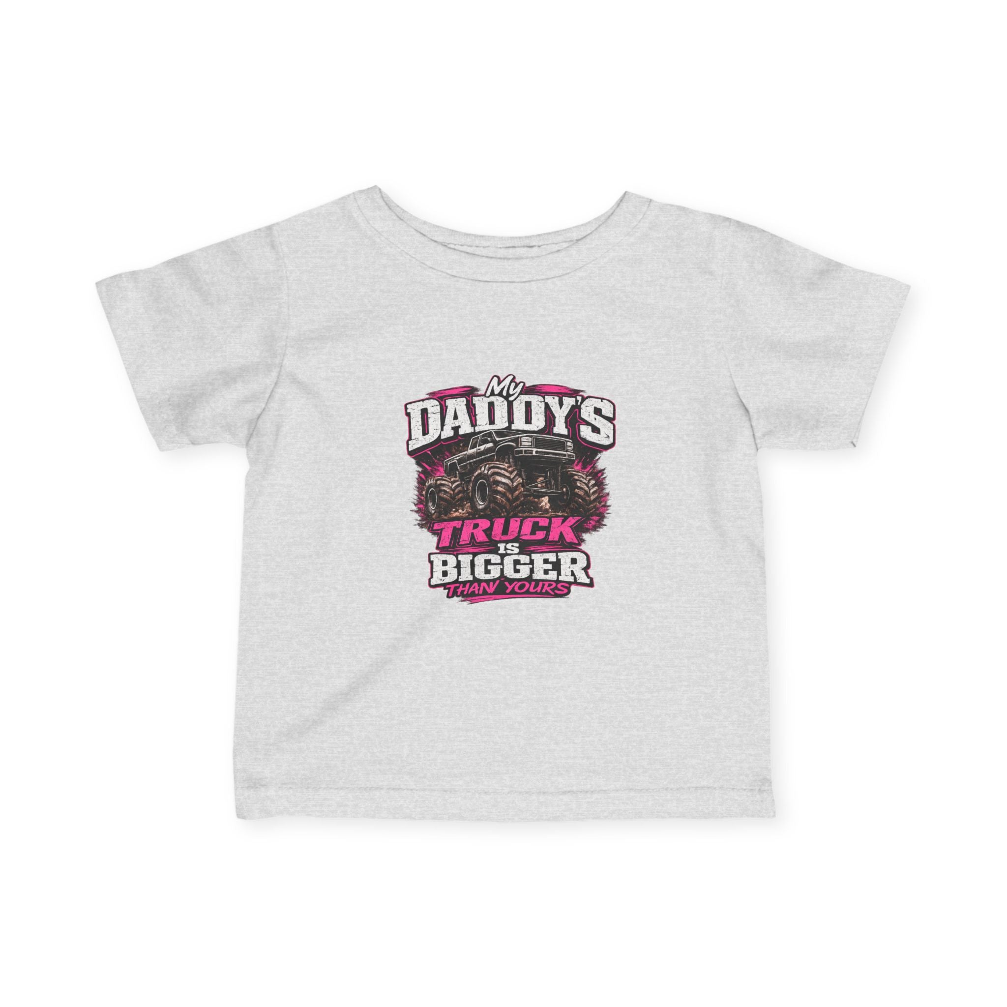 My Daddy's Truck Infant Fine Jersey Tee